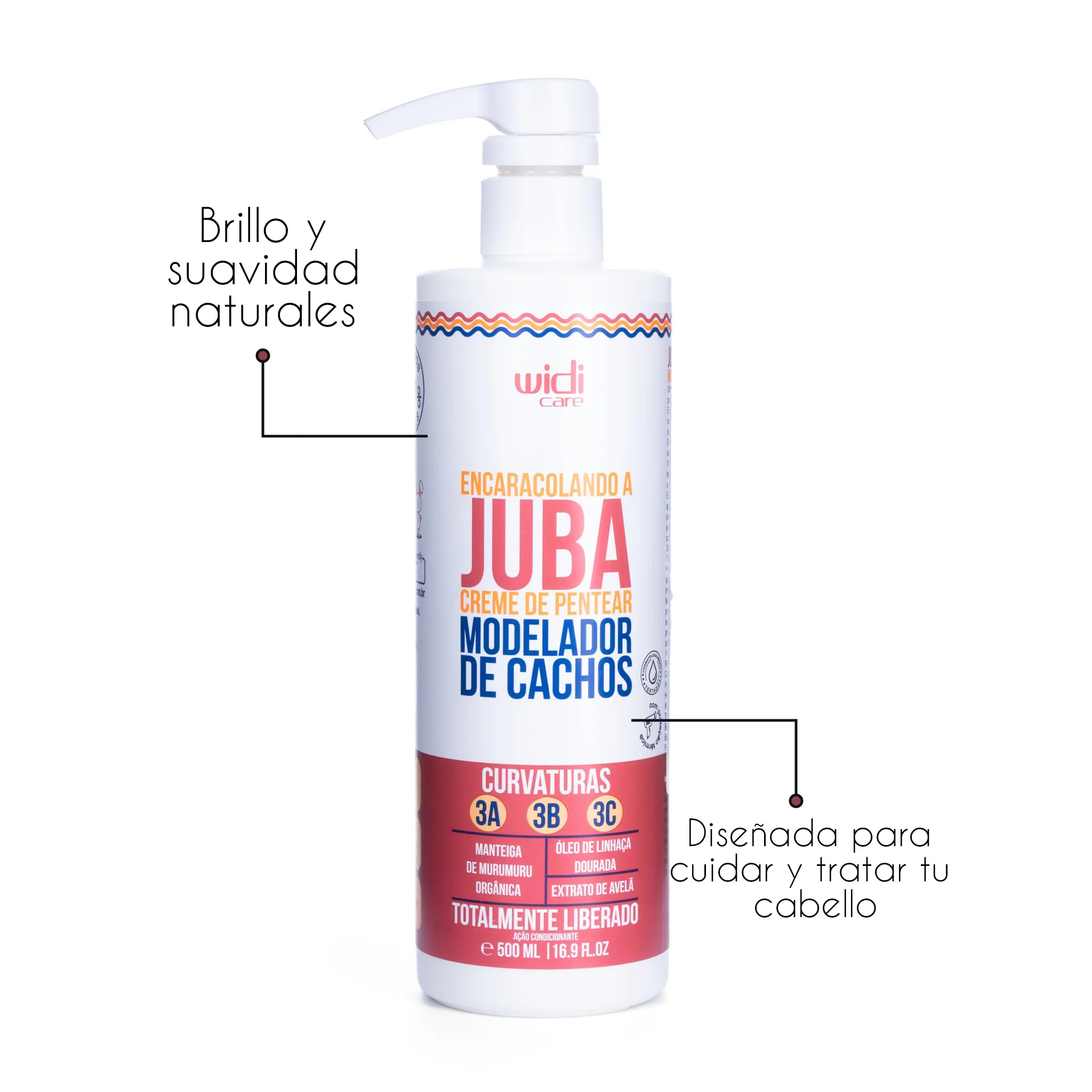 Crema de Peinar Rizos Tipo 3 Juba Widi Care